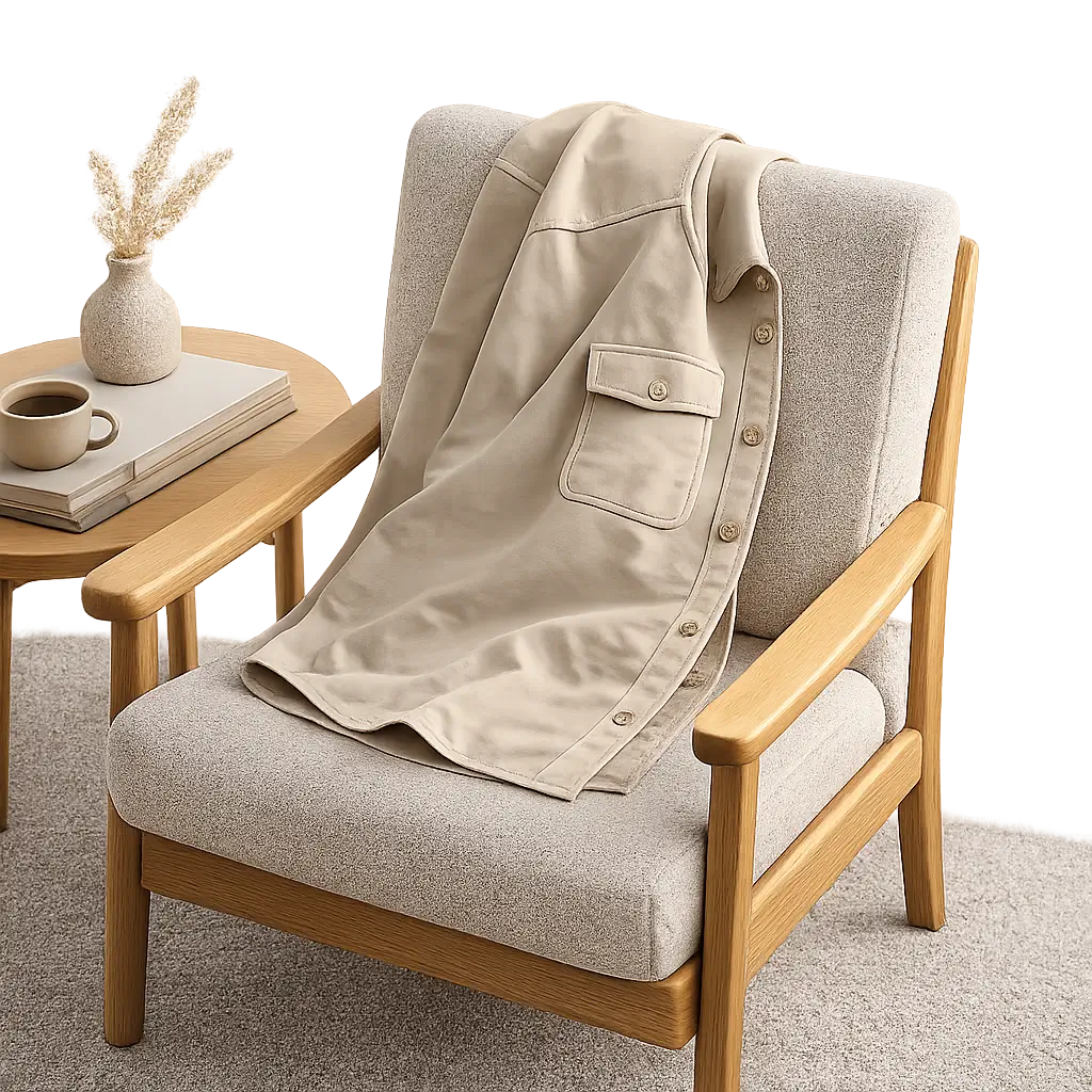 Bawełniana koszula overshirt - obrazek 3