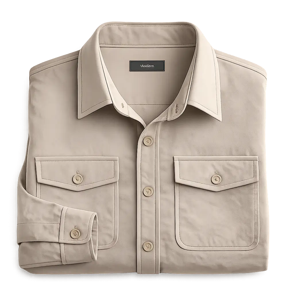 Bawełniana koszula overshirt - obrazek 5