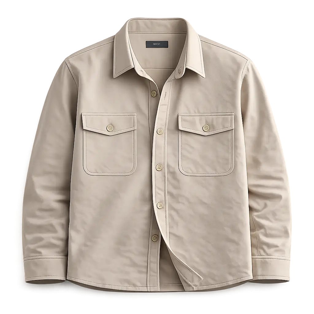 Bawełniana koszula overshirt - obrazek 6